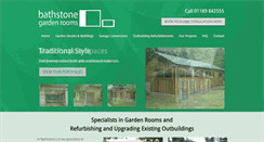 Desktop Screenshot of bathstonegardenrooms.co.uk